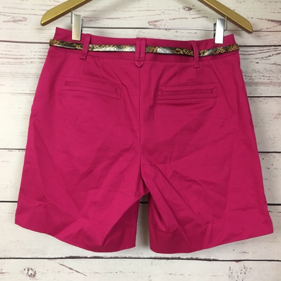 SOLD NWT Madison Belted Dress Shorts - Picture 2 of 7